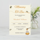 mammie om Baby shower te worden Kaart (Staand voorkant)