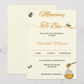 mammie om Baby shower te worden Kaart (Voorkant / Achterkant)