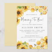 mammie om Baby shower te worden Kaart (Voorkant / Achterkant)