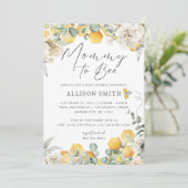 mammie om Baby shower te worden Kaart (Staand voorkant)