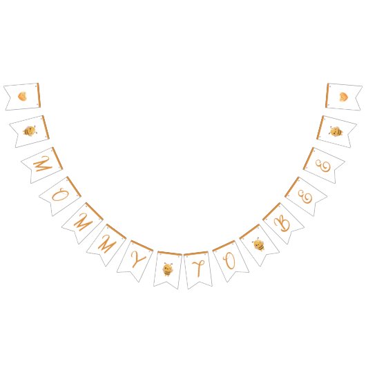 Mammie om Baby shower te worden Vlaggetjes (Alle)