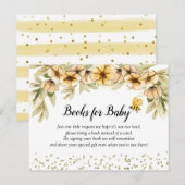 Mammie om boeken voor Baby te bemachtigen Uitnodiging Briefkaart (Voorkant / Achterkant)