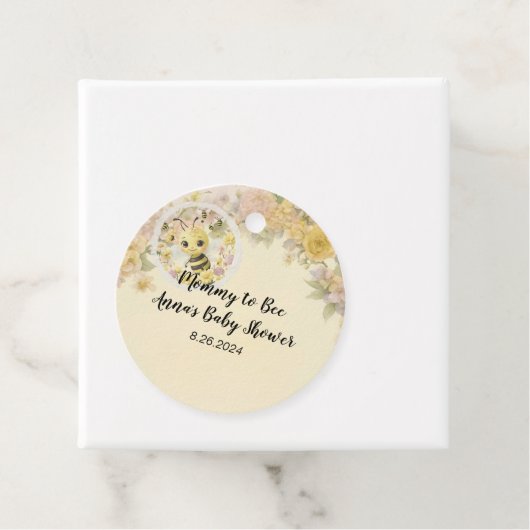 Mammie om te worden bedankjes labels (In situ)