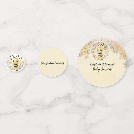 Mammie om te worden confetti (Achterkanten)