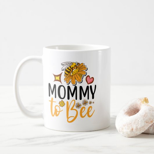 Mammie om te worden koffiemok (Met donut)