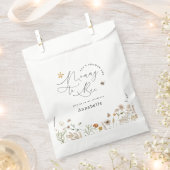 Mammie om wilde bloem baby shower bedankzakje (Geknipt)