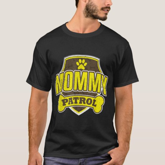 Mammie Patrol Dog T-shirt (Voorkant)