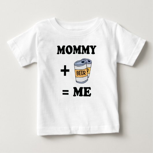 Mammie plus T-shirt Beer (Voorkant)