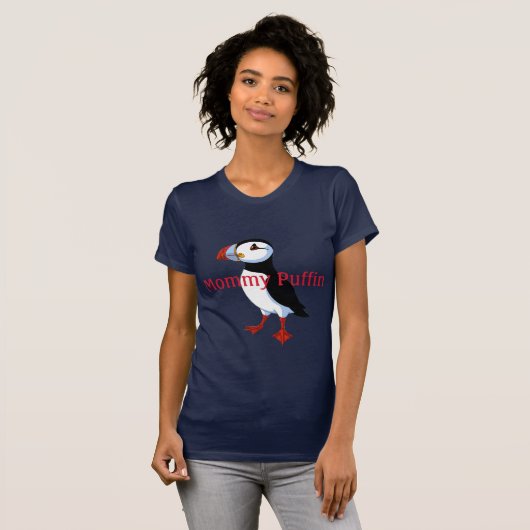 Mammie Puffin Tee Shirt (Voorkant volledig)