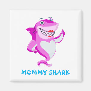 mammie Shark Magneet