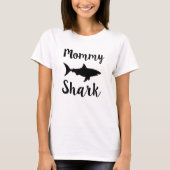 Mammie Shark shirt vrouwen Funny family t shirt (Voorkant)