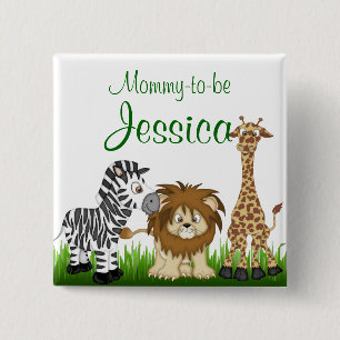 Mammie-tegen-Baby shower Button