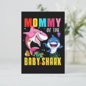 mammie van de Baby haaienschotel Informatiekaartje (Staand voorkant)