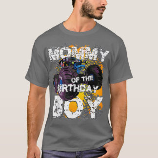Mammie van de 'Birthday Boy Monster Truck Matching T-shirt
