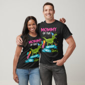 Mammie van de Birthday Boy T-Rex RAWR Dinosaur Bir T-shirt (Unisex)