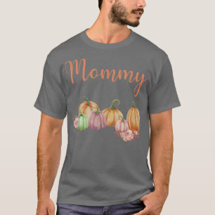 mammie van de kleine pompoen voor de eerste herfst t-shirt