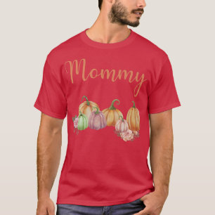 Mammie van de kleine pompoen voor de geboorte van  t-shirt