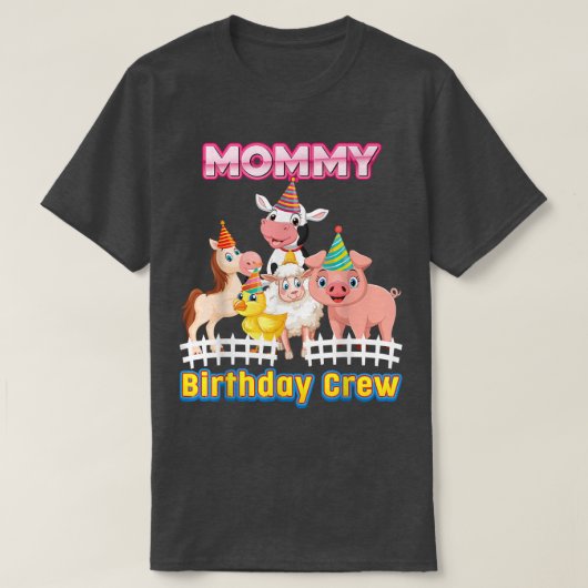 mammie van de vogelkwekerij t-shirt (Design voorkant)