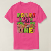 Mammie van de Wilde One Zoo Birthday Safari Oerwou T-shirt (Design voorkant)
