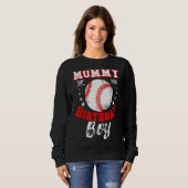 Mammie van het Birthday Boy Baseball Theme Bday Ce Trui (Voorkant volledig)