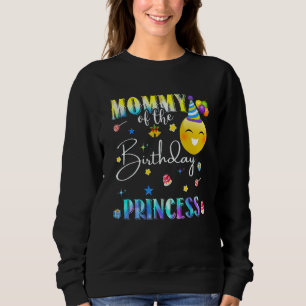 mammie van het BIRTHDAY PRINCESS klampt grappig aa Trui
