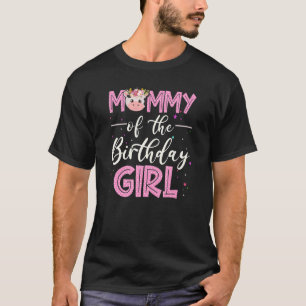 Mammie van het meisje dat op de boerderij van de g t-shirt