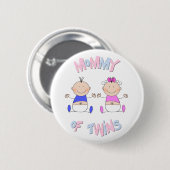 mammie van Twins Ronde Button 5,7 Cm (Voorkant /achterkant)