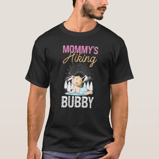 Mammie wiebelt op de Baby van pasgeboren kinderen T-shirt (Voorkant)