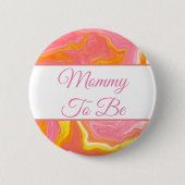 Mammie wordt | BUTTON BABY SHOWER (Voorkant)
