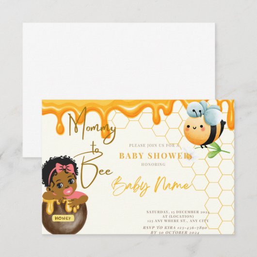 Mammie wordt kaart (Voorkant / Achterkant)