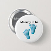 Mammie wordt ronde button 5,7 cm (Voorkant /achterkant)