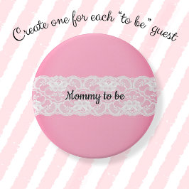 Mammie wordt ronde button 7,6 cm