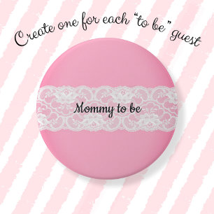 Mammie wordt ronde button 7,6 cm