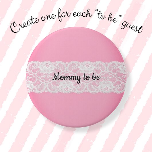 Mammie wordt ronde button 7,6 cm