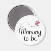 Mammie wordt roze vlinder magneet (Voorkant / Achterkant)