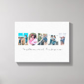 Mammiefoto Collage Canvas (Voorkant)