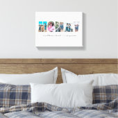 Mammiefoto Collage Canvas (Insitu (Slaapkamer))