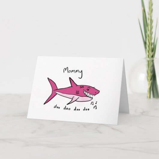 Mammiehaai Kaart (Voorkant)