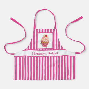 Mammie's helper cupcake bakken kinderen schort