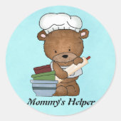 Mammie's Helper sticker (Voorkant)