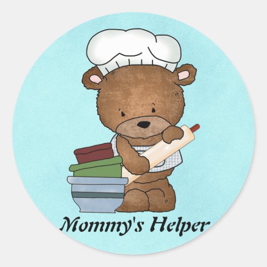 Mammie's Helper sticker (Voorkant)