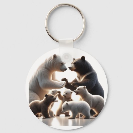 Mammie's Keys 🔑 💙 💓 Sleutelhanger (Voorkant)
