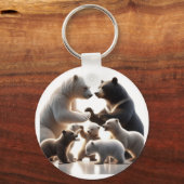 Mammie's Keys 🔑 💙 💓 Sleutelhanger (Voorkant)