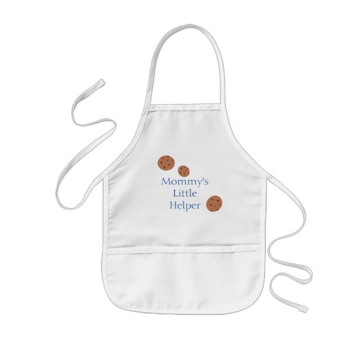 Mammie's kinderpron kinder schort (Voorkant)