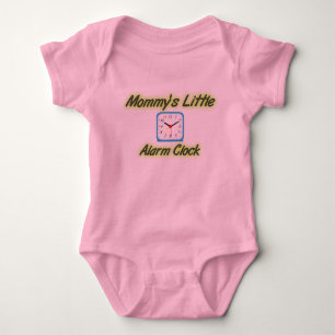Mammie's kleine alarmklok - Groene tekst Romper