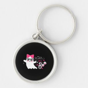 Mammie's Kleine Boe Halloween Klassiek Ontwerp Sleutelhanger