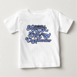 Mammie's Kleine Borstbarsting, Blauw in 70'er Stij