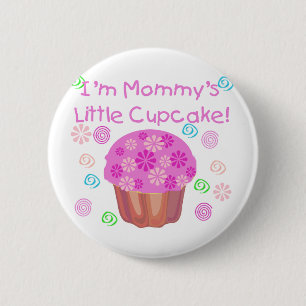 Mammie's kleine cupcake ronde button 5,7 cm
