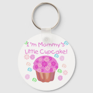 Mammie's kleine cupcake sleutelhanger