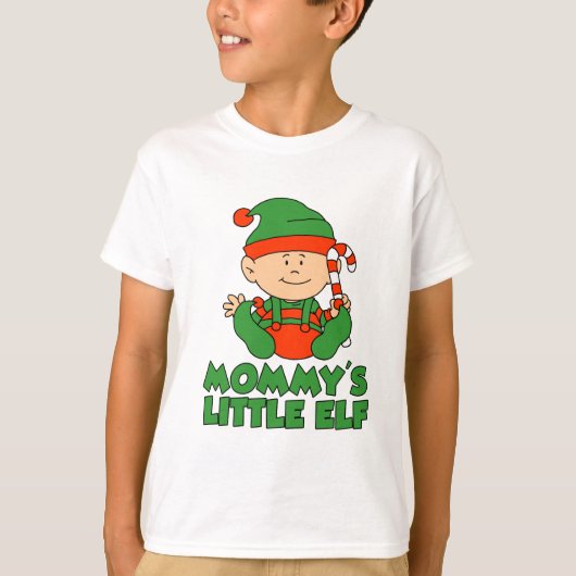 Mammie's kleine Elf T-shirt (Voorkant)